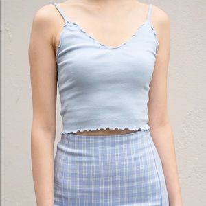 Brandy Melville Nicolette Ruffle Tank